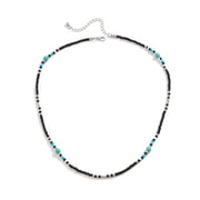 Zhuge Artisanal Hawaiian Style Beaded Necklace, Handcrafted Tropical Island Jewelry 1 Piece B15