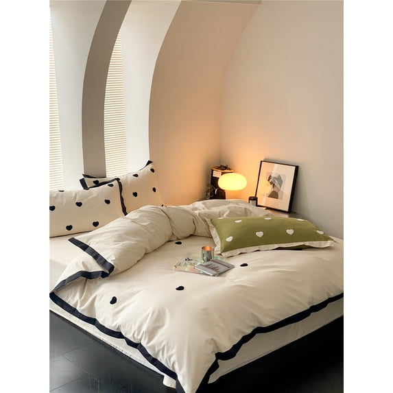 Zhuge Bed Sheets Set, Bedding Sheets Pillowcases Kit, Twin Bed Set, Hotel Bedding, Home Decor(White)