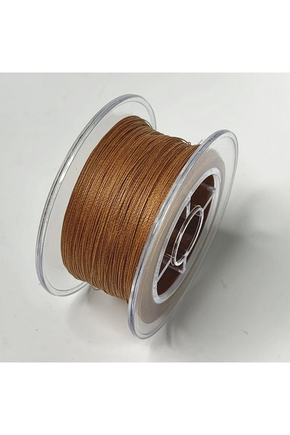 Bracelet Beading String Thread, 0.2mm Braided Beading Thread Chinese Knotting Cord Bracelet String for Friendship Bracelet Keychains Lanyards-A16