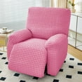 thumbnail image 1 of Zhuge Couch Cover Sofa Covers 1 seat Pink Reclining Chair Cover for Living Room Sofa Easy Fit Washable Furniture Sofa Protector, 1 of 5