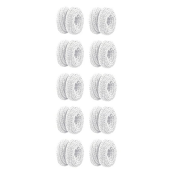 Zhuge Emergency Finger Protector - Soft, Breathable & Wear-Resistant Bandage for Wounds - White 10 pieces