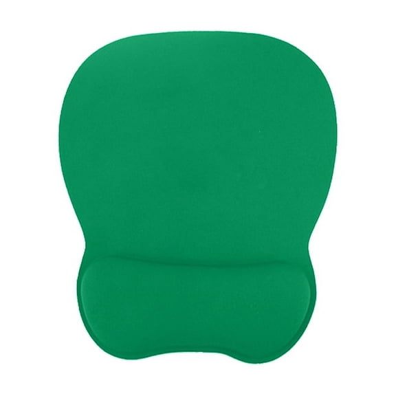 Zhuge Ergonomic Mouse Pad with Gel Wrist Support, Comfortable Mousepad with Smooth Wrist Rest Surface and Non-Slip PU Base for Pain Relief, Computer, Laptop, Office & Home, 9.6*8.4in,Green