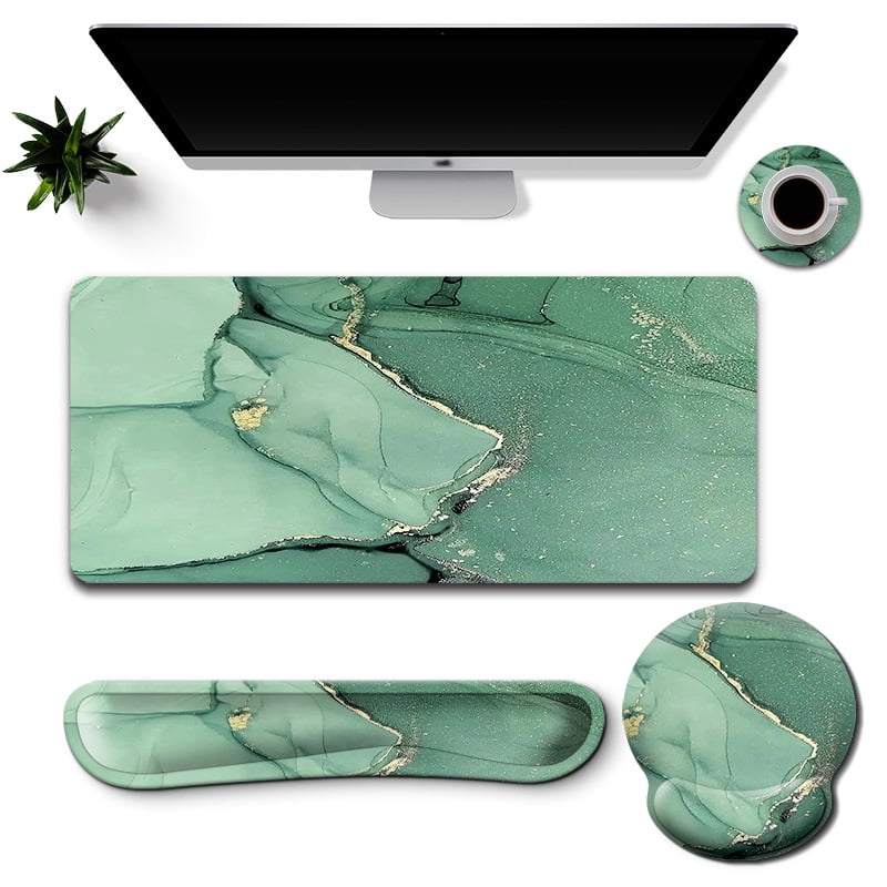 Zhuge Gaming Mouse Pad Wrist Support Set, 3in1 Keyboard Wrist Rest