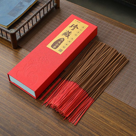 Zhuge Incense Sticks for Buddhist Worship - Home Use, Room Scenting with Bamboo Sticks, Agarwood for Temple Offerings and Aromatherapy,C