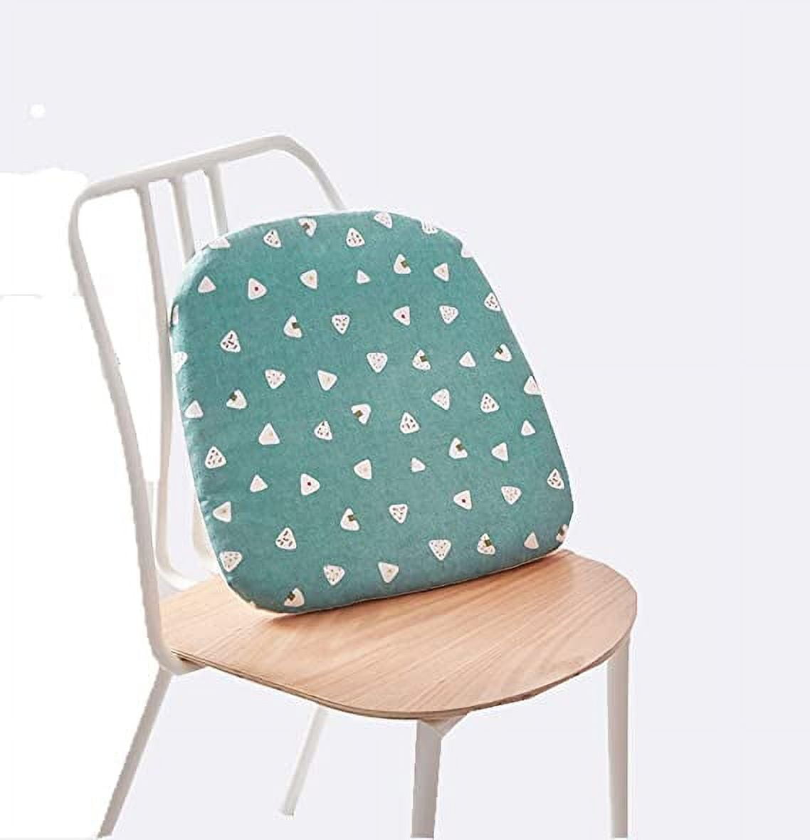 Zhuge Kitchen Chair Cushions Non Slip (Green,A Set of 4)