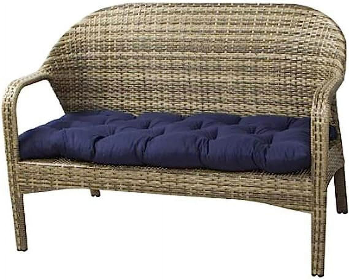 Zhuge Loveseat Cushion Outdoor Bench Cushion 39 x 20 Inch Non-Slip Chair Cushion Thicken Rocking Chairs Pad for Travel Holiday Garden Indoor Outdoor (Navy Blue)
