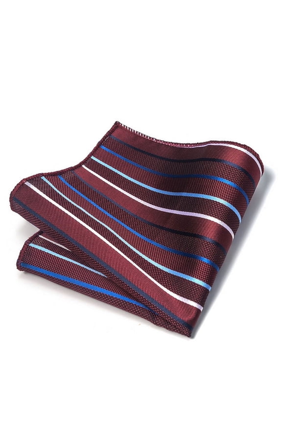 Mens Silk Pocket Square Set Handkerchiefs-9*9inchA24