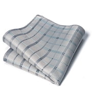 Zhuge Mens Silk Pocket Square Set Handkerchiefs-9*9inch A38