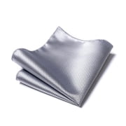Zhuge Mens Silk Pocket Square Set Handkerchiefs-9*9inch C06