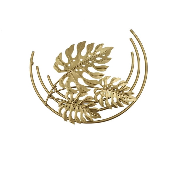 Zhuge Metal Wall Art Decor for Living Room, Home Decor Living Room Wall Decor, Silhouette Wall Art(Golden)