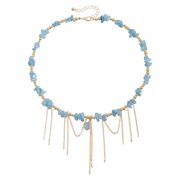 Zhuge Modern Irregular Beaded Choker, Fashion-Forward Accessory with Unique Bead Design,I05