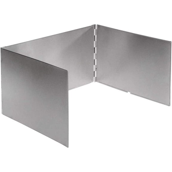 Zhuge Outdoors Stove Windshield Camping Cooking Windscreen Folding Camping Cooker Stove Wind Screen