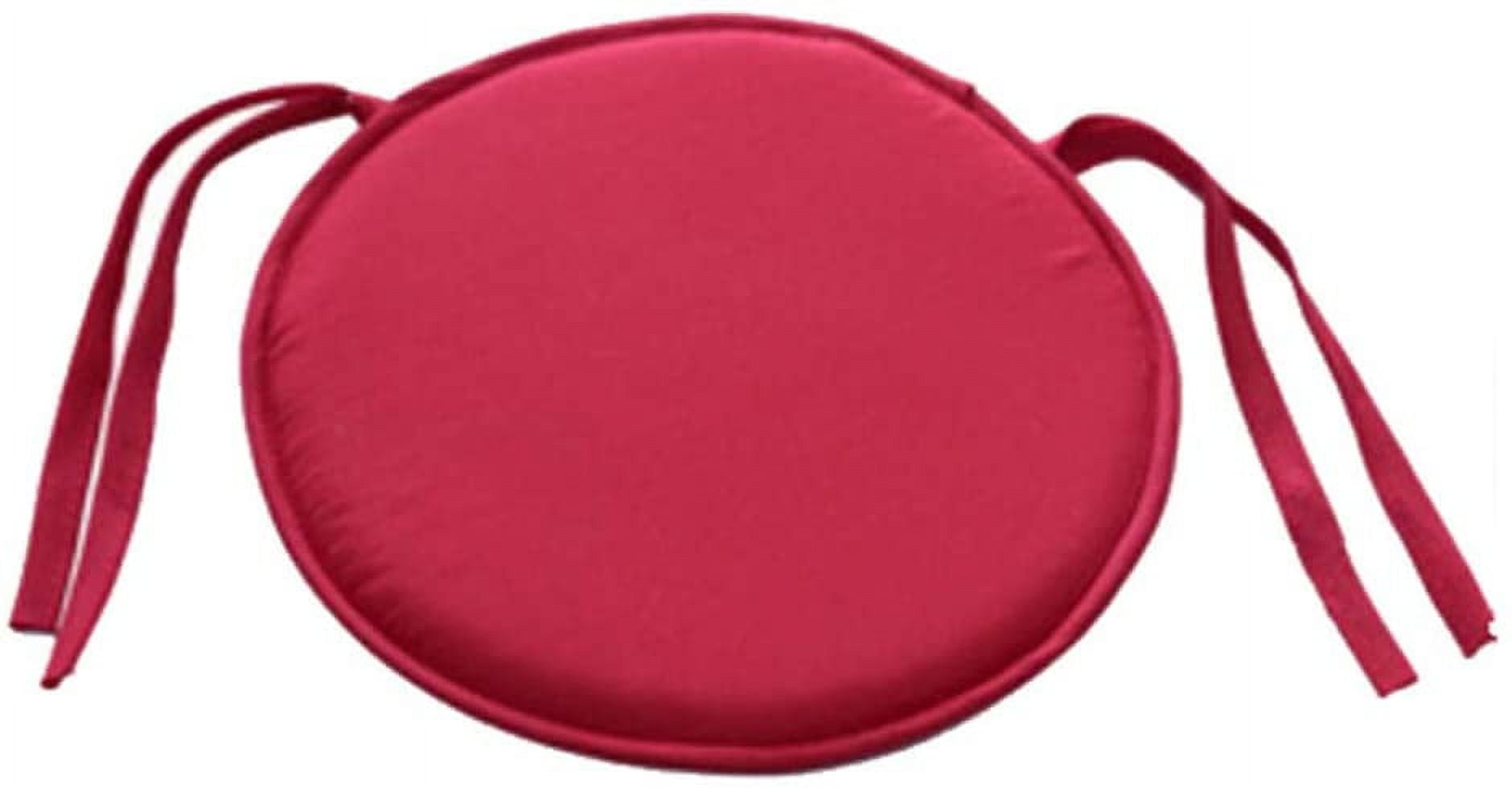Zhuge Pack of 2 Round Chair Pads for Outdoor Seat Indoor Chair Cushion ...