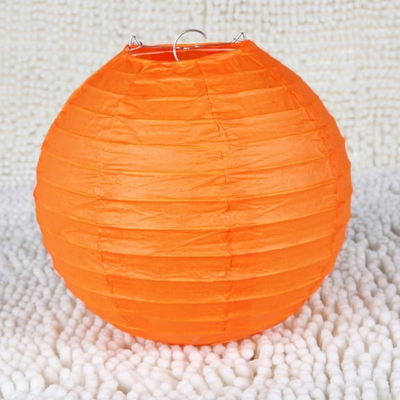 Zhuge Paper Lanterns Decorative, Hanging Paper Lanterns Lanterns Indoor Outdoor for Home LampsParty,Event Decorationorange10pcs