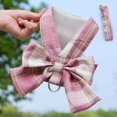 thumbnail image 1 of Zhuge Pink L Size Adjustable Pet Vest Harness, 1-Piece Breathable Design with Traction Rope, for Cats & Dogs, 1 of 3