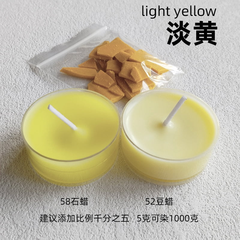 Zhuge Premium Highly Concentrated Candle Dye Chips (50G), For Soy Wax ...