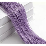 Zhuge Sequin Curtain for Doorway,Door String Curtains, 39x79 inch Hanging,Closet Bedroom Blind Living Room Divider,Window Wall Panel Fringe Backdrops Sheer no Beads Beaded Decorative Light Purple