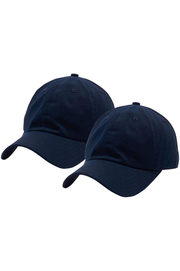 Set of 2, Baceball Cap Sports Athletic Fitted Hat