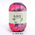 thumbnail image 1 of Zhuge T-Shirt Yarn 100G(1pack) Knitting Yarn Fabric Crochet Cloth Solid Color Tshirt Yarn for Crocheting Beginners DIY Hand Craft Bag Blanket Cushion Projects,Style S,D, 1 of 4