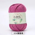 thumbnail image 1 of Zhuge T-Shirt Yarn 100G(1pack) Knitting Yarn Fabric Crochet Cloth Solid Color Tshirt Yarn for Crocheting Beginners DIY Hand Craft Bag Blanket Cushion Projects,Purple C, 1 of 4