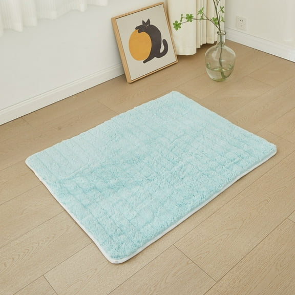 Zhuge Thermal Insulated Pet Mat, Washable for Cats, Outdoor Cat House & Indoor Warmth Pad - Blue, 35x50cm, 1 Piece