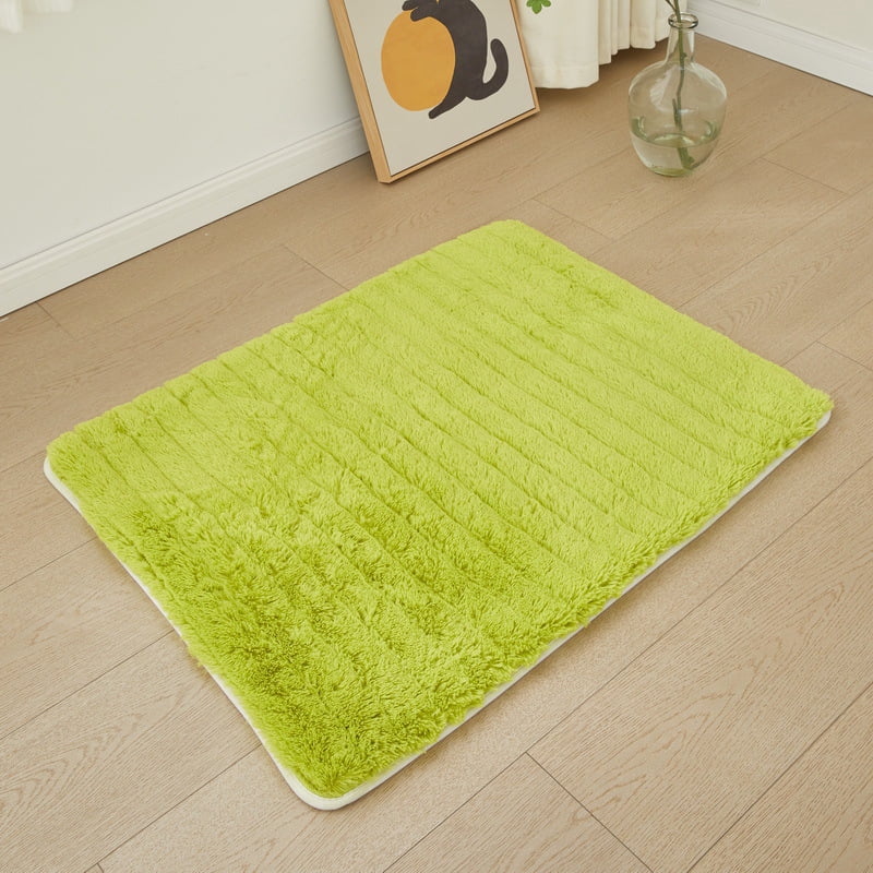 Zhuge Thermal Insulated Pet Mat, Washable for Cats, Outdoor Cat House & Indoor Warmth Pad - Green, 70x100cm, 1 Piece