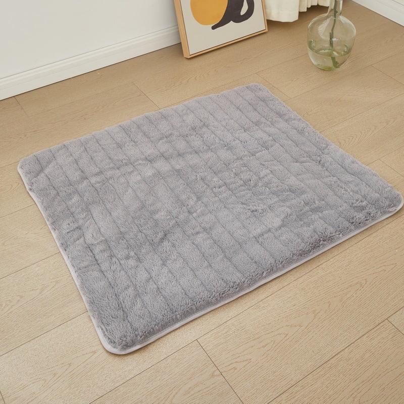 Zhuge Thermal Insulated Pet Mat, Washable for Cats, Outdoor Cat House & Indoor Warmth Pad - Grey, 70x100cm, 1 Piece