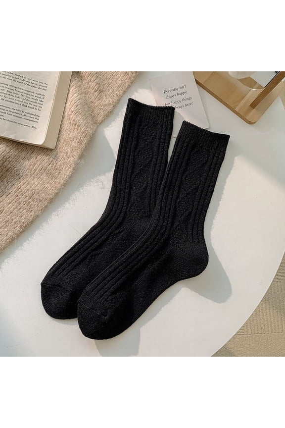 Two Pairs of Black Womens Wool Socks: A Bundle of Warmth and Comfort