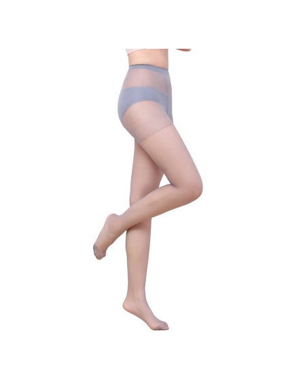 Womens 6-Pair Ultra Sheer Control Top Pantyhose Bundle, Feather-Light Comfort & Snug Perfect Fit, Sheer Tights for Everyday WearGrey