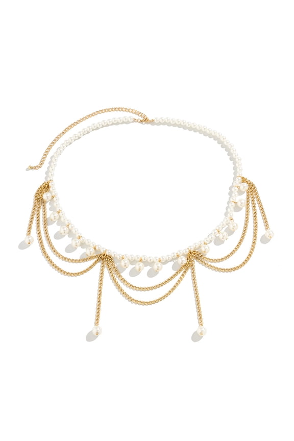 Womens Multilayer Metal Belly Chain, Adjustable Waist Body Jewelry for Everyday Wear, 1 Piece,B23