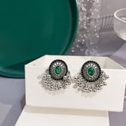 Zhuge Womens Vintage Bohemian Tassel Beaded Dangle Earrings, Boho Statement Jewelry for Wedding, Party, Festival & Holiday Birthday GiftsE03