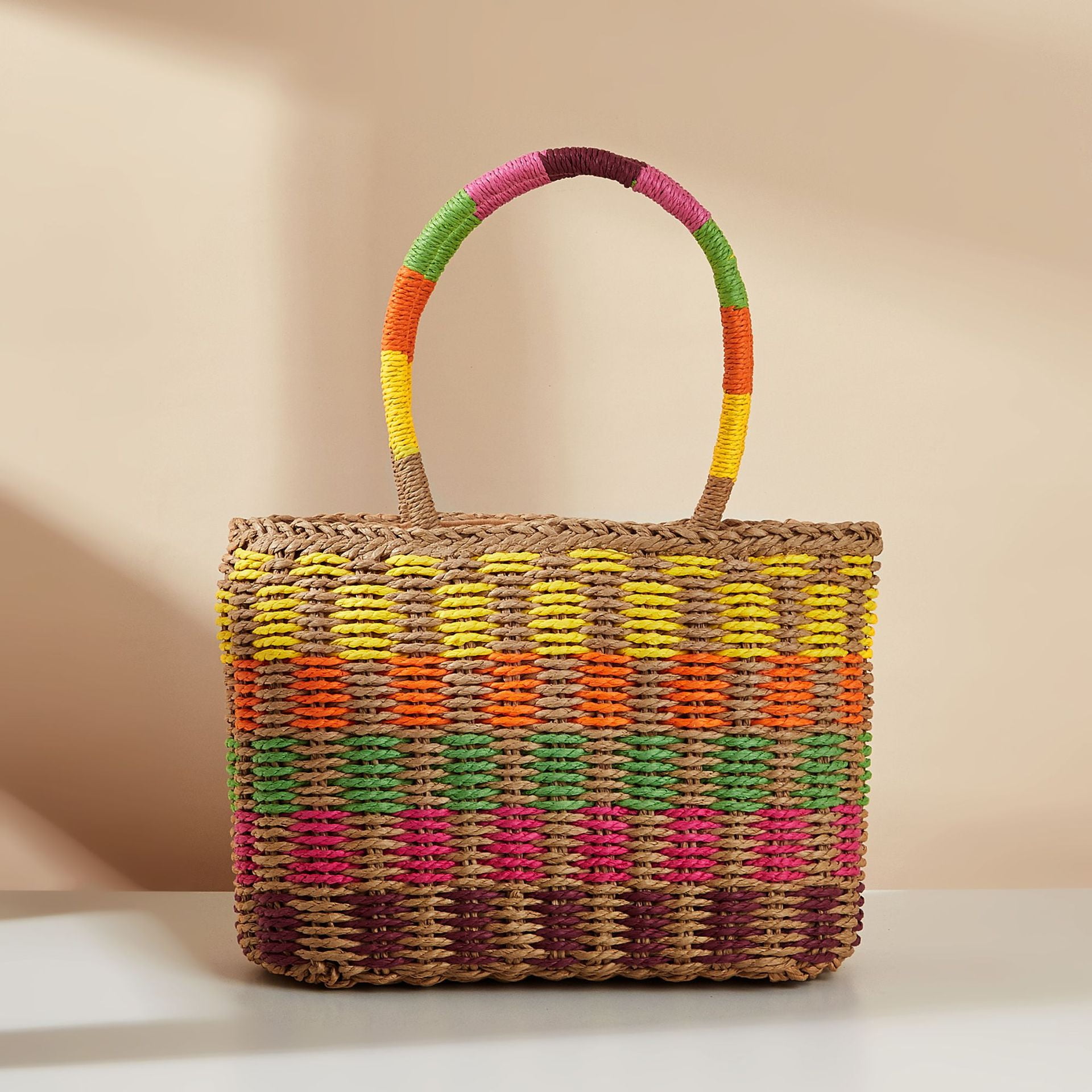 Woven Shoulder Bag