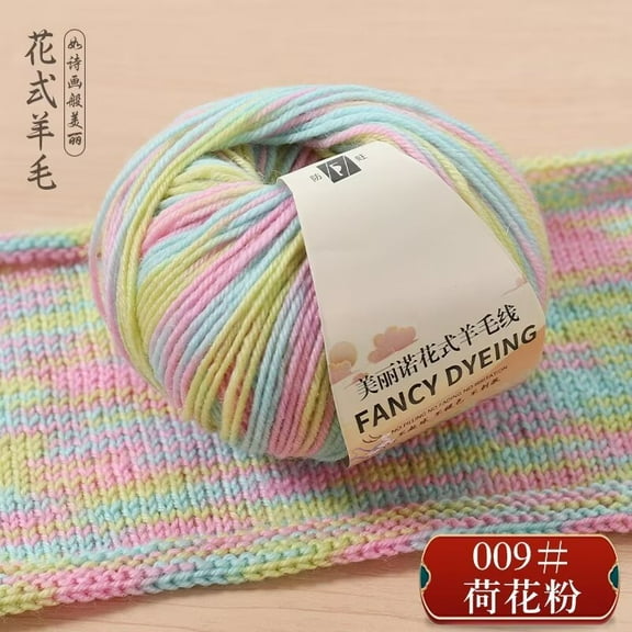 Zhuge Wool Yarn for Crocheting, 3 Skeins, 150G, Free Patterns - Wool Yarn for Knitting - Medium Worsted WeightStyle H