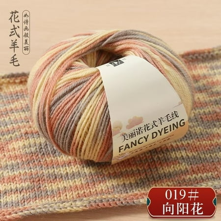 Zhuge Wool Yarn for Crocheting, 3 Skeins, 150G, Free Patterns - Wool Yarn for Knitting - Medium Worsted Weight,Style R