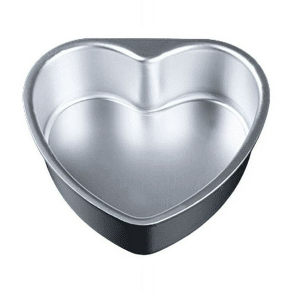 Zhuge baking mold, 6-inch heart-shaped non-stick bottom removable baking pan kitchen cake mold