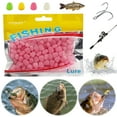 Zhuitw 100Pcs Flavoured Sinking Slowly Lure with Nice Scent Corn