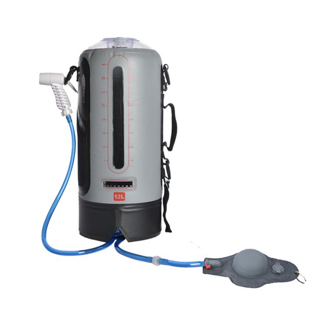 Zhuitw 12L PVC Bath Carrying Bag Safe Shower Water Bag Outdoor