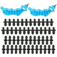 Zhuitw 2 Pcs 2in1 Drip Irrigation Hole Punch Tool with 50 Drip