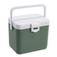 Zhuitw 4.5L Camping Car Refrigerator with Handle Mini Freezer Fridge