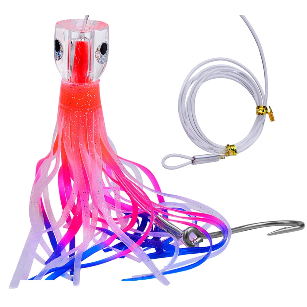 Zhuitw 9 Inch Trolling Bait Bionic Fake Bait Realistic Fishing Rigs 3D