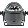 Zhuitw Ball Shaped Vehicle Navigation Car Compass 360 Degree Rotation