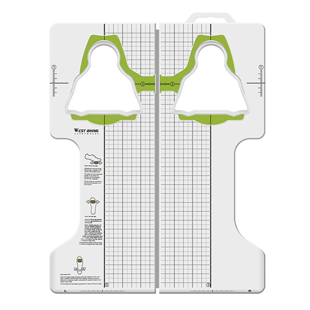 Zhuitw Bicycle Pedal Cleats Adjustment Tool Portable Bicycle Shoes