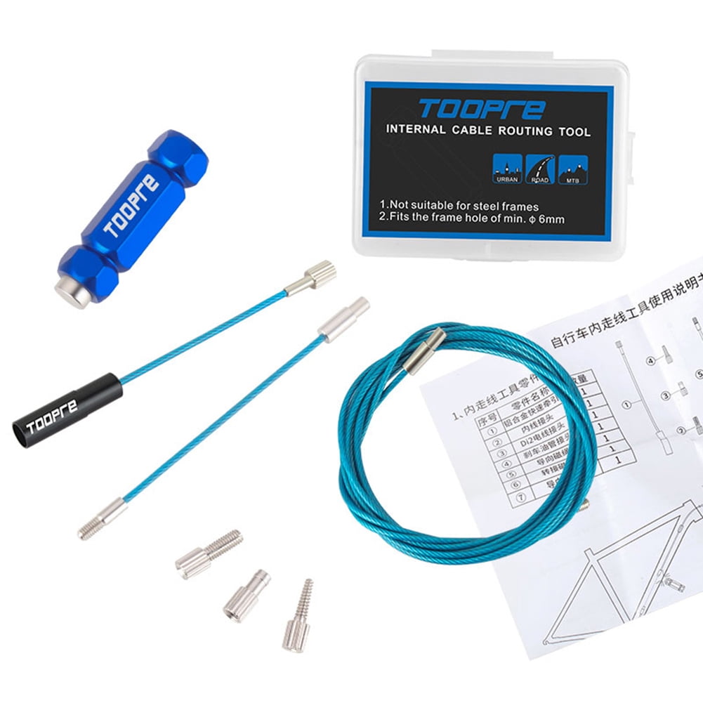 Zhuitw Bike Internal Cable Routing Tool Portable Internal Cable Routing