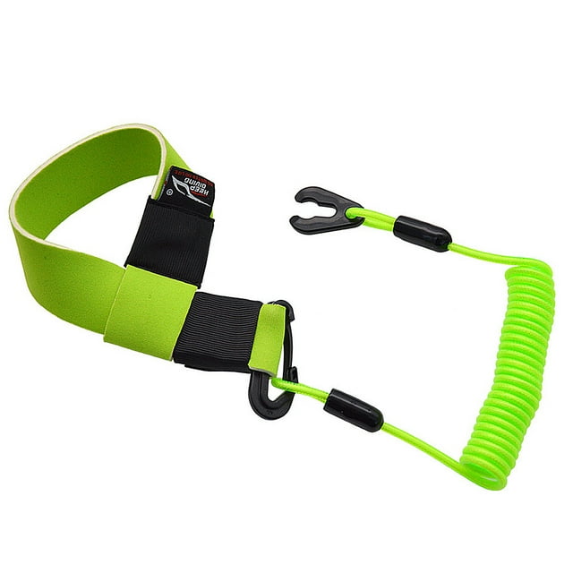 Zhuitw Boat Motor Kill Stop Switch Key Rope Adjustable Boat Motor