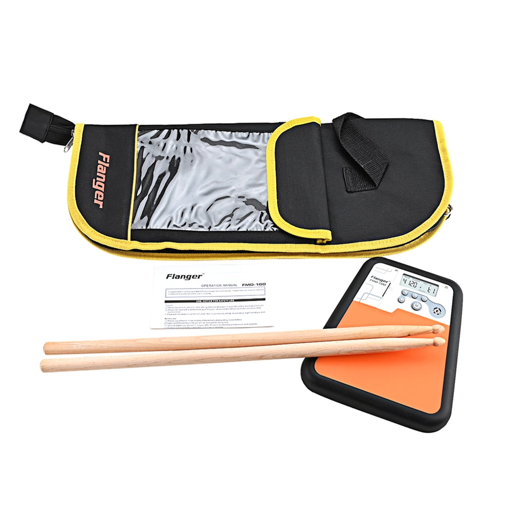 Zhuitw Digital Electric Drum Pad Training Practice Metronome with
