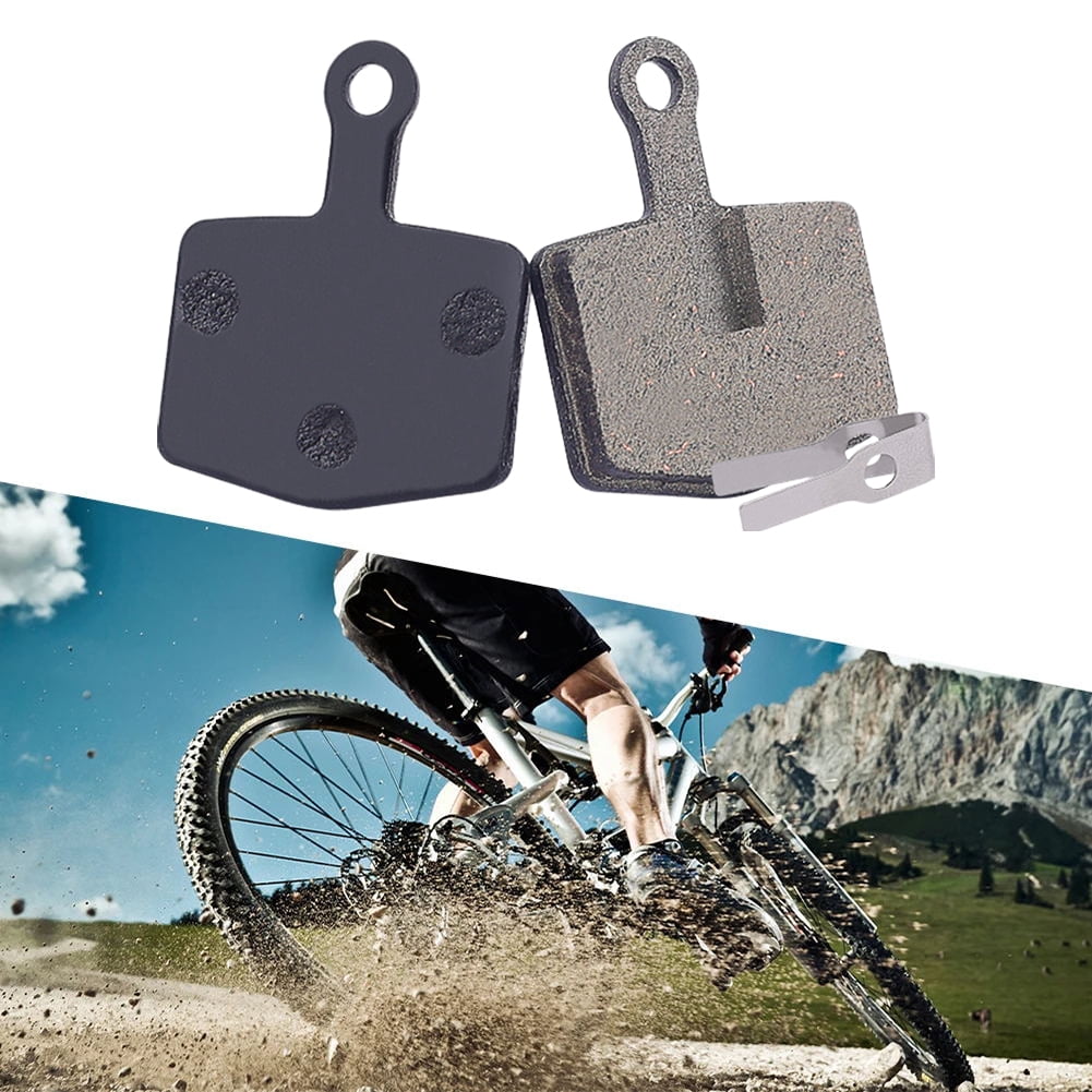 Zhuitw Electric Bike Brake Pads Resin SemiMetallic Cycling Brake Pad