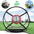 Zhuitw Foldable Golf Swing Trainer Portable Golfing Target Net Golfing