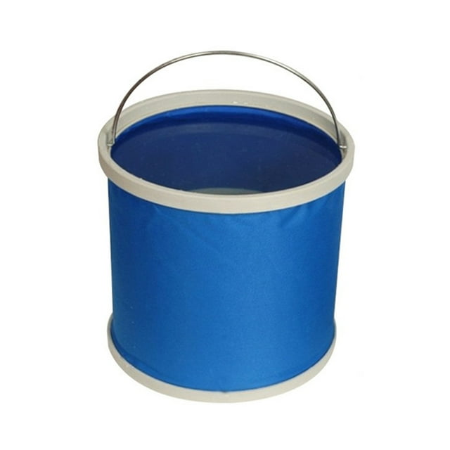 Zhuitw Folding Bucket Outdoor Fishing Camping Picnic Water Storage