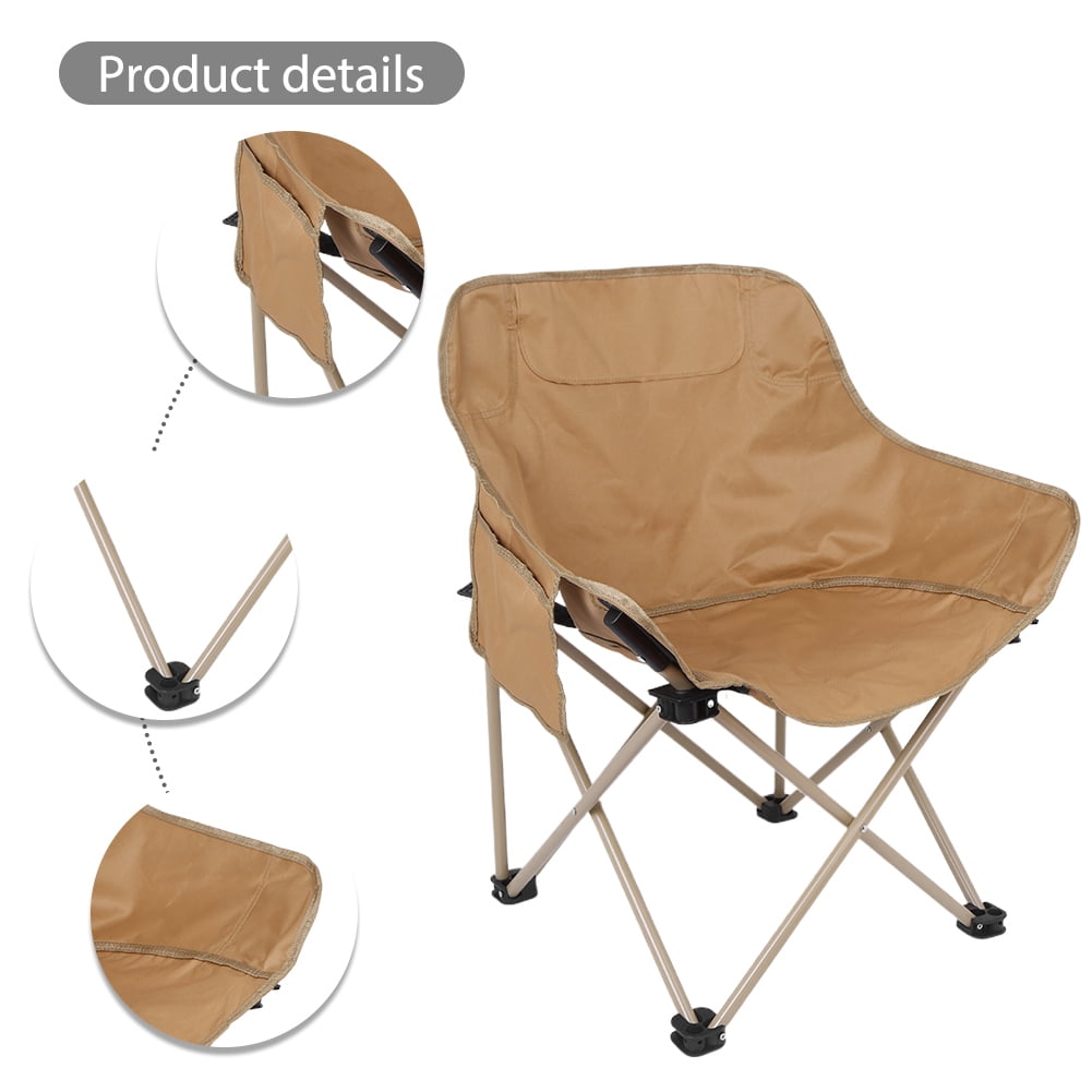 Zhuitw Folding Camping Chair Foldable Fishing Chair Ultralight Compact