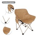 Zhuitw Folding Camping Chair Foldable Fishing Chair Ultralight Compact